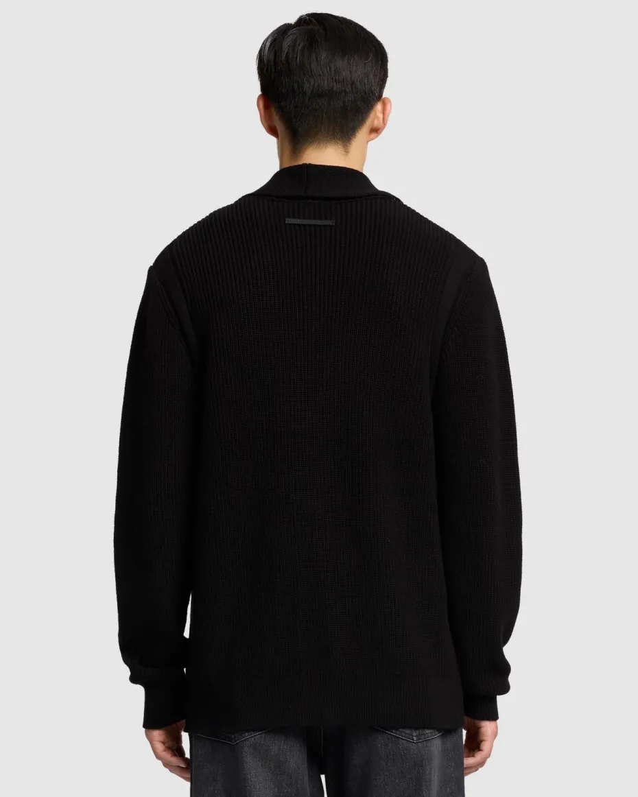 Shawl Cardigan in Black