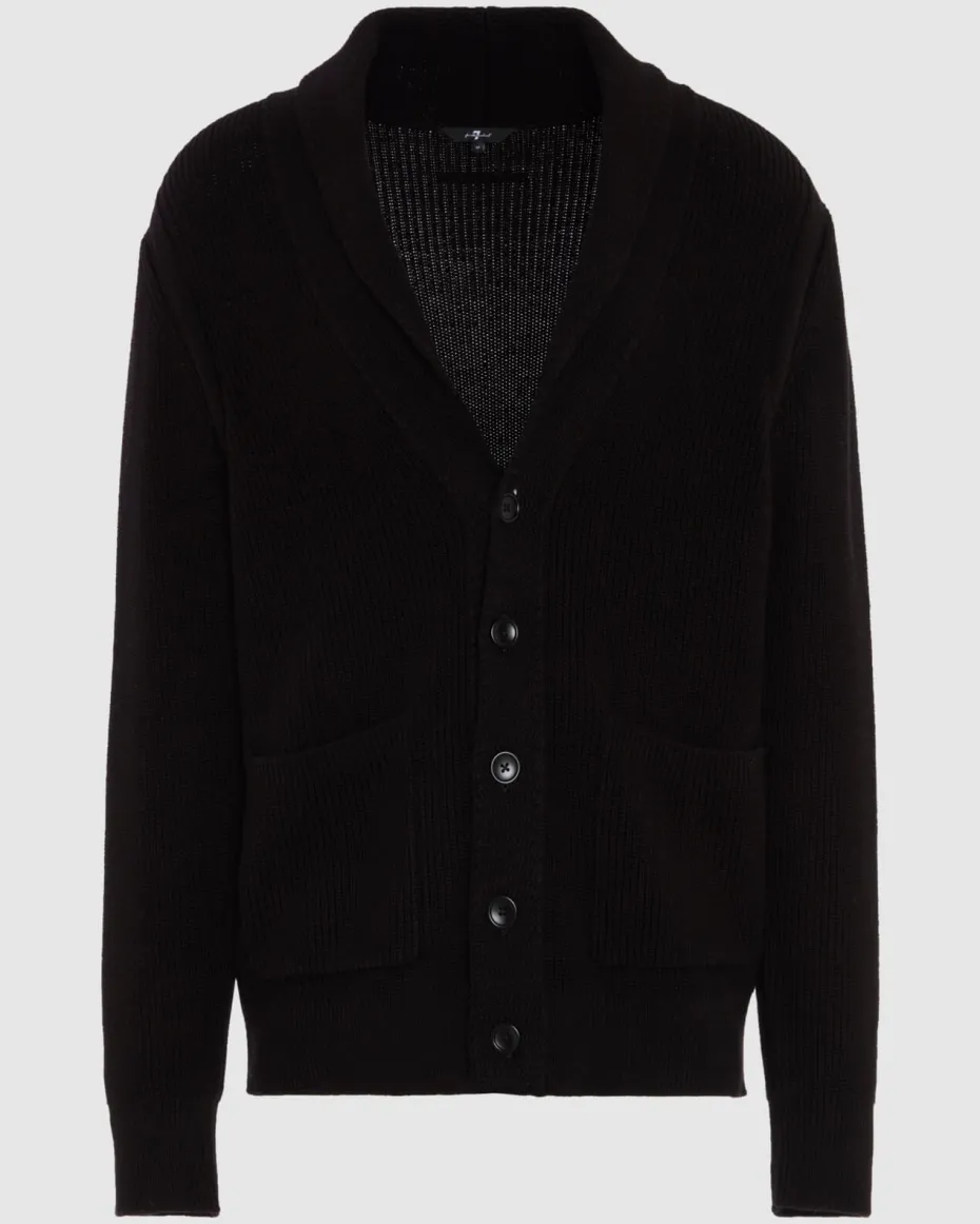 Shawl Cardigan in Black