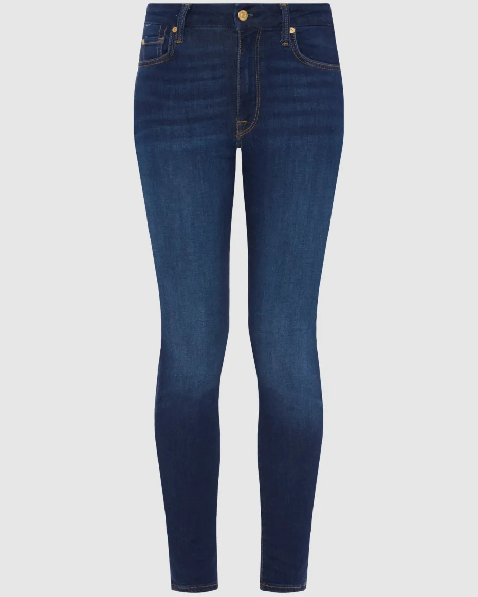 Slim Illusion High Waist Ankle Skinny in Tried and True