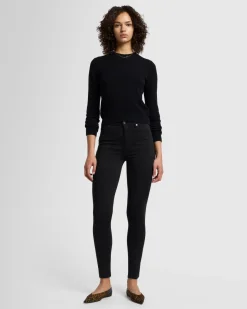 Slim Illusion Luxe High Waist Skinny in Black