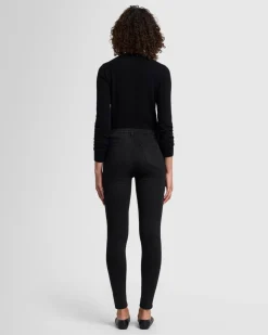 Slim Illusion Luxe High Waist Skinny in Black