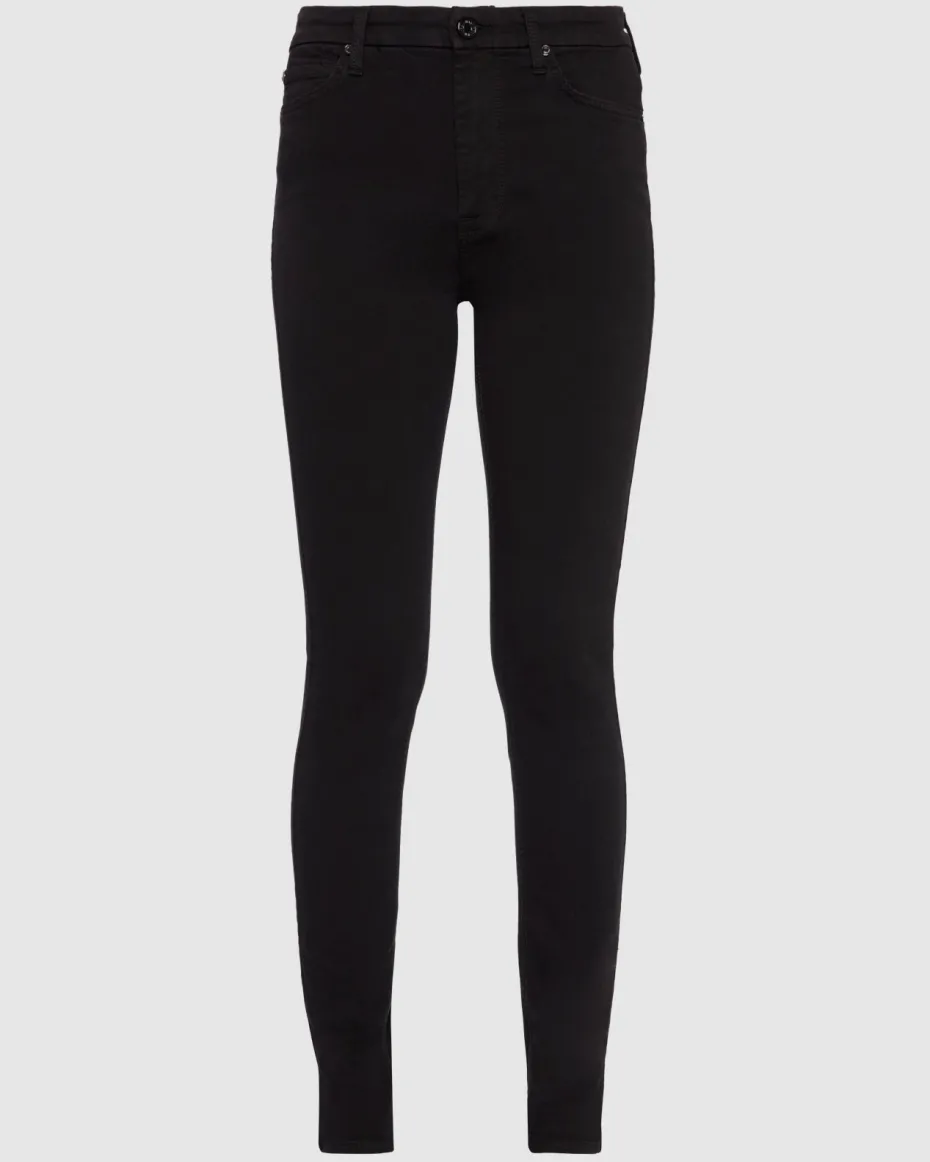 Slim Illusion Luxe High Waist Skinny in Black