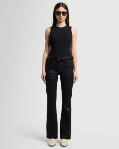 Tailorless Coated Bootcut in Black