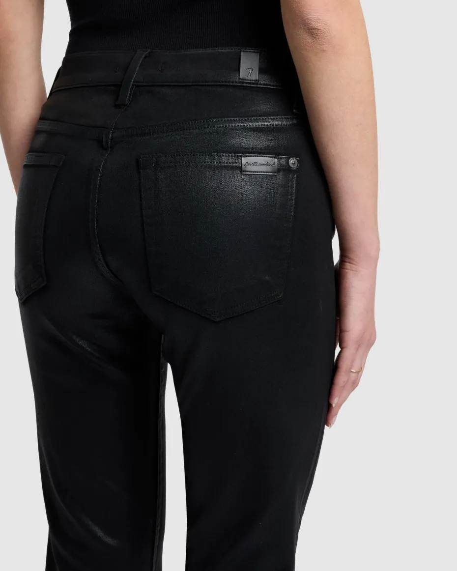 Tailorless Coated Bootcut in Black