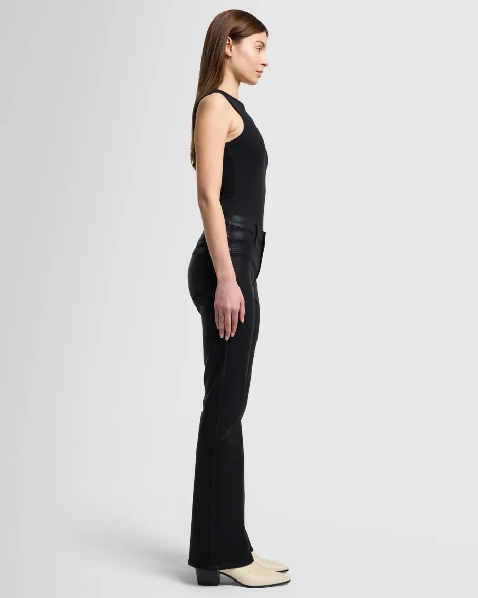 Tailorless Coated Bootcut in Black