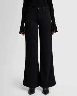 Tailorless Denim Lustre Modern Dojo in Raven