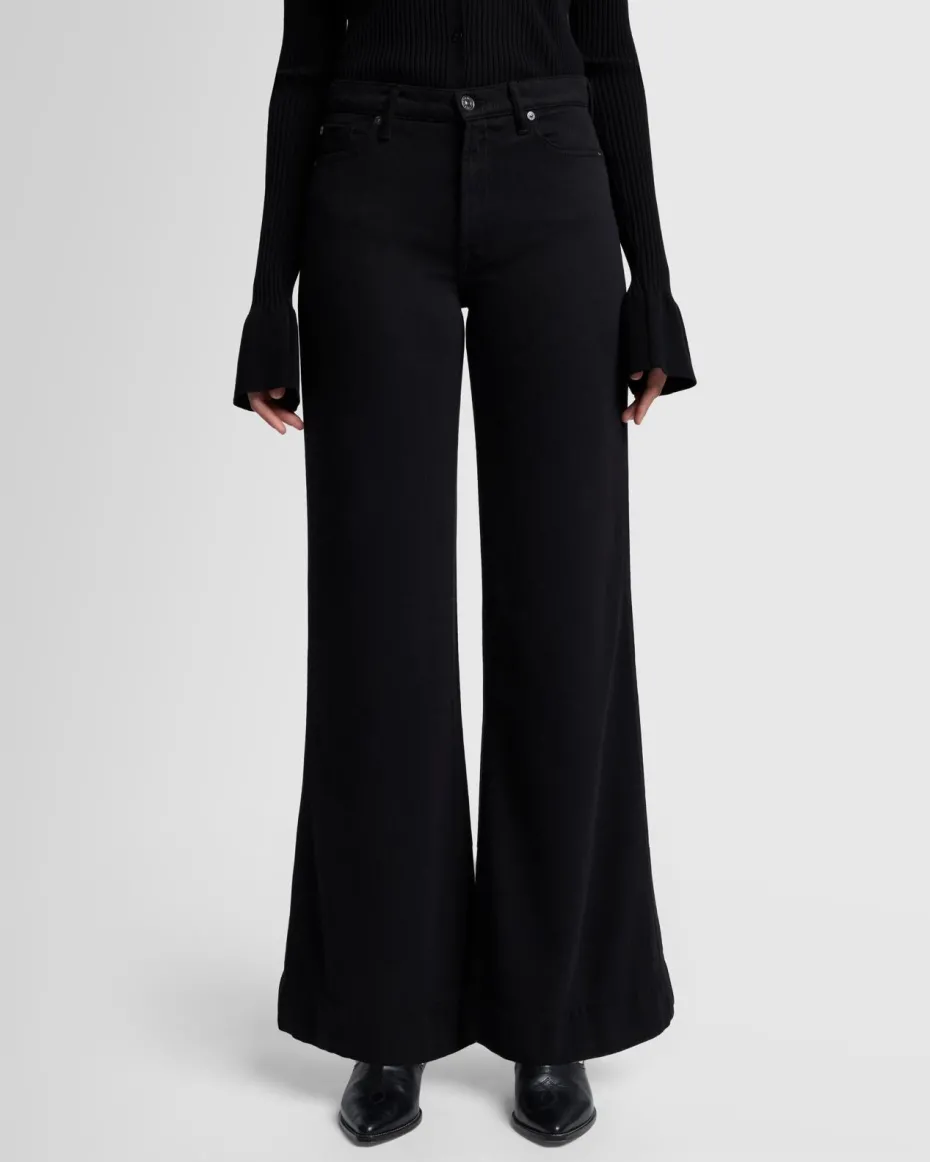 Tailorless Denim Lustre Modern Dojo in Raven