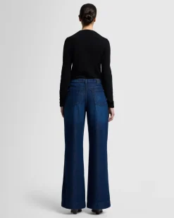 Tailorless Denim Lustre Modern Dojo in Stormy