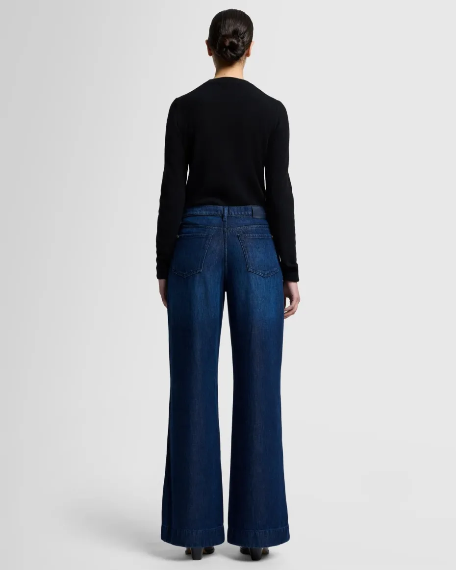 Tailorless Denim Lustre Modern Dojo in Stormy
