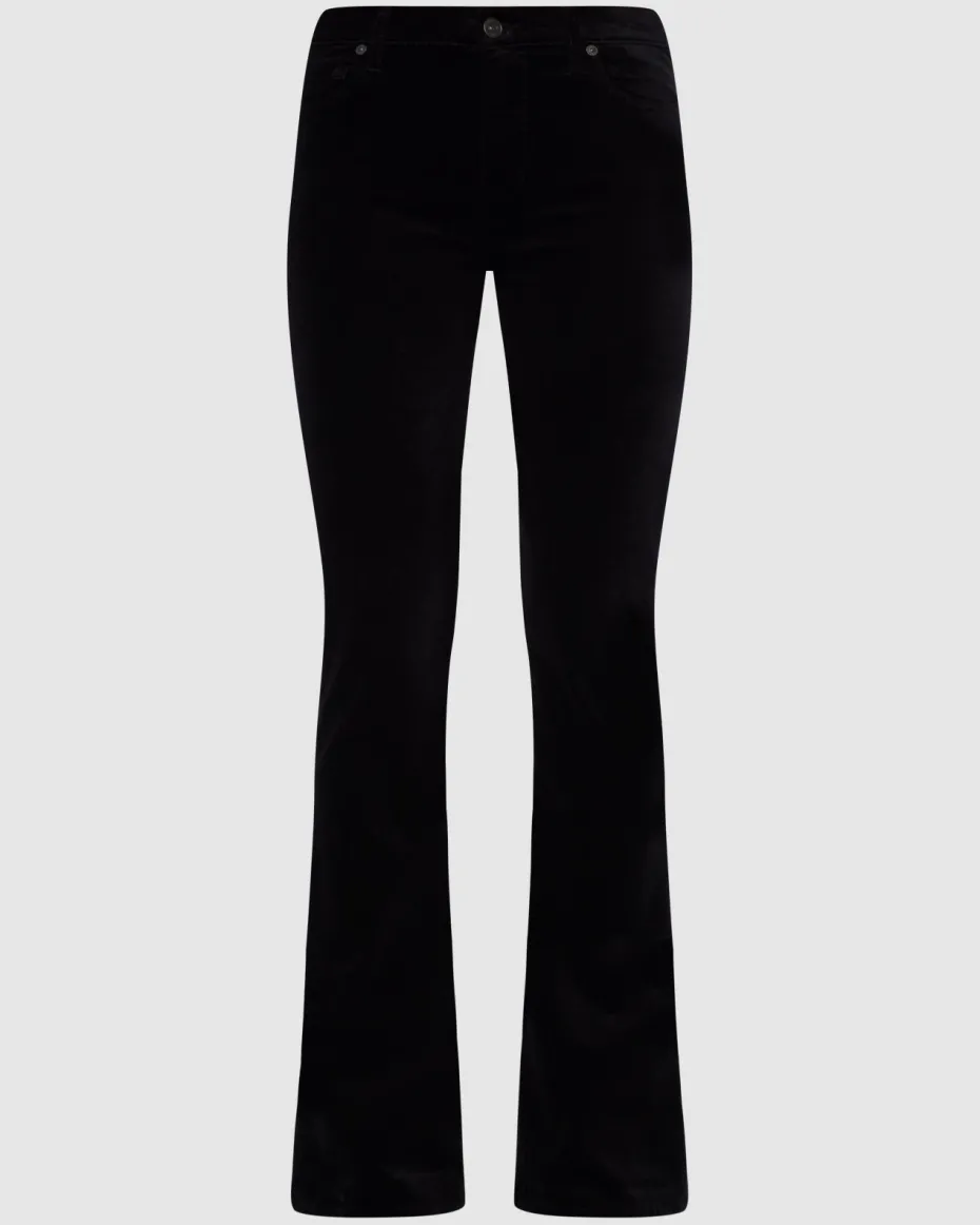 Velvet High Waist Ali in Eggshell