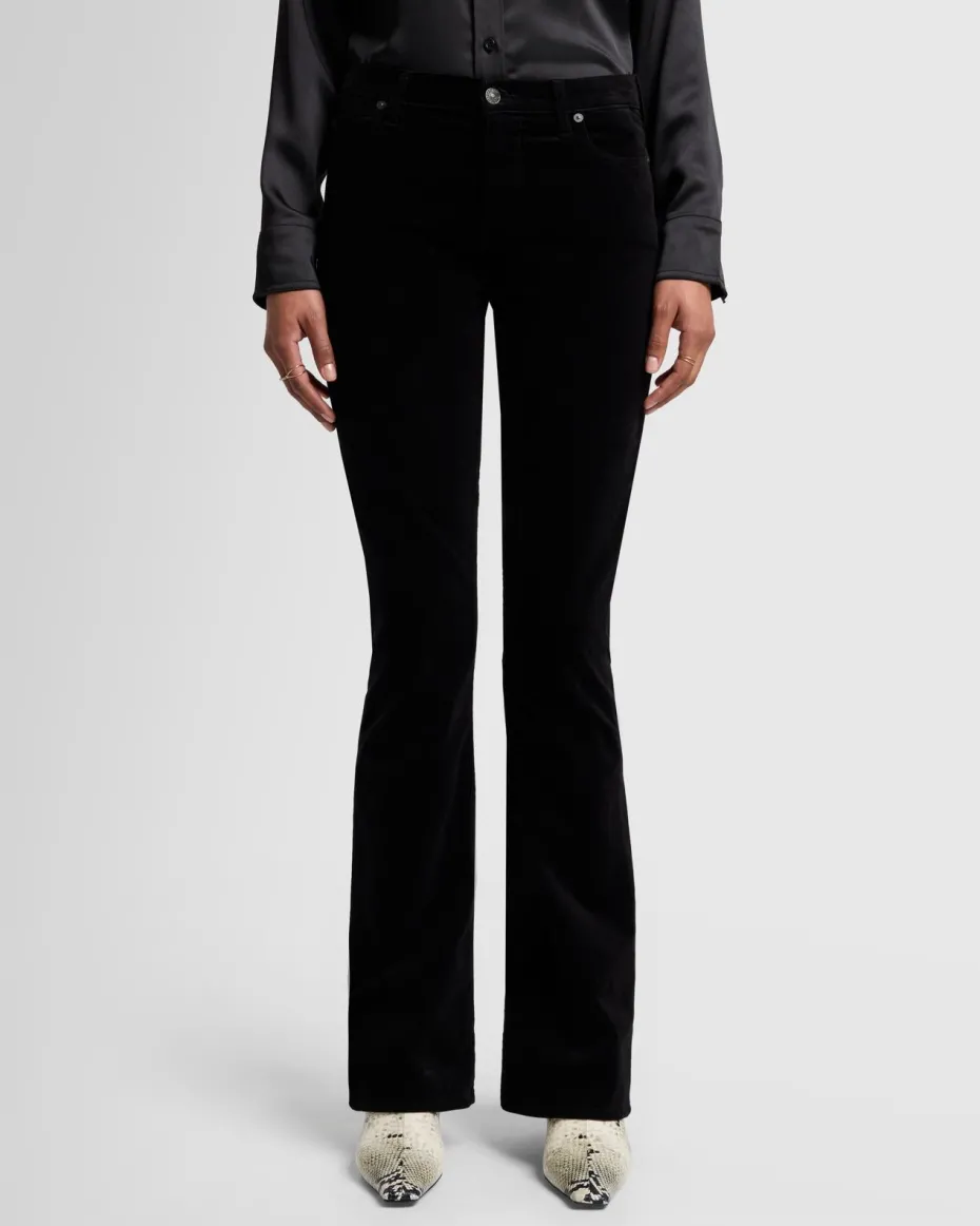 Velvet High Waist Ali in Eggshell