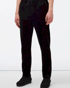 Warm Twill Jogger Chino in Black